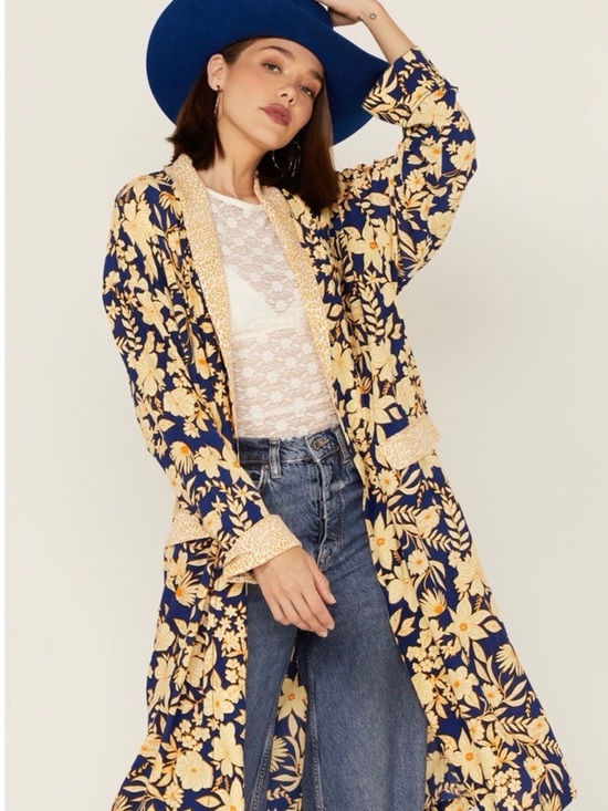 Free People Sweaters - NWT Free People Wild Nights Duster